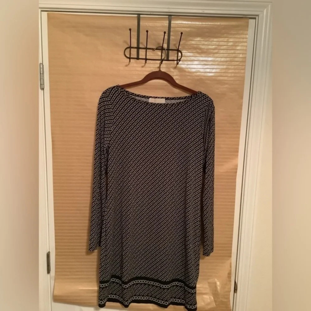 Michael Kors~ Black~Geo Dress~Medium